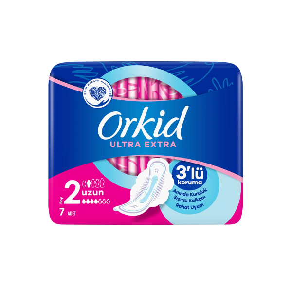 Orkid Hijyenik Ped Ultra Extra Uzun 7'li