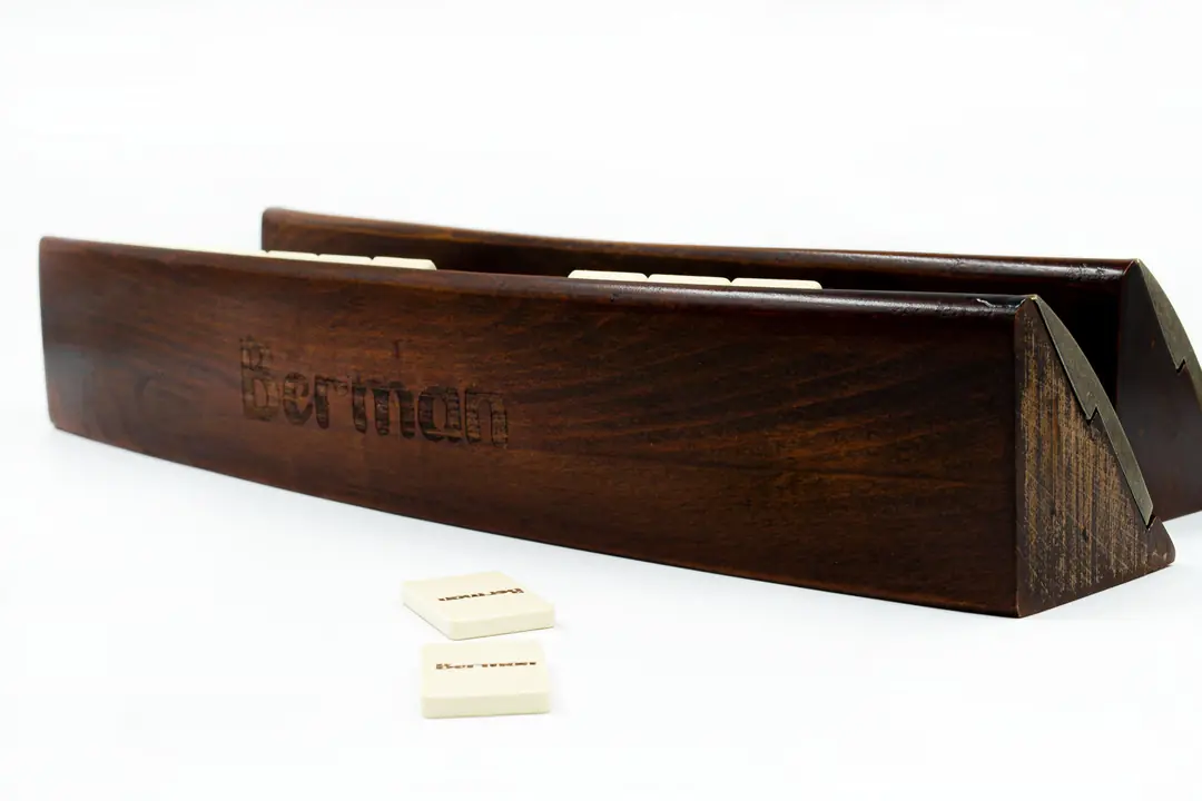 Oval Ahşap Okey Tavla OVLOK50-4- - 4