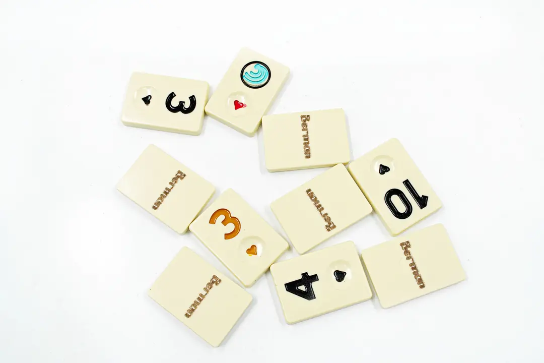 Oval Ahşap Okey Tavla OVLOK50-4- - 5