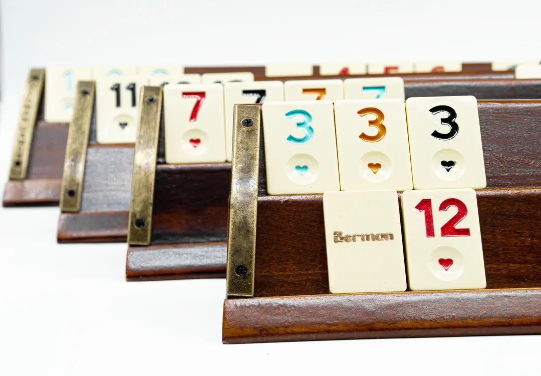 Oval Ahşap Okey Tavla OVLOK50-4- - 9