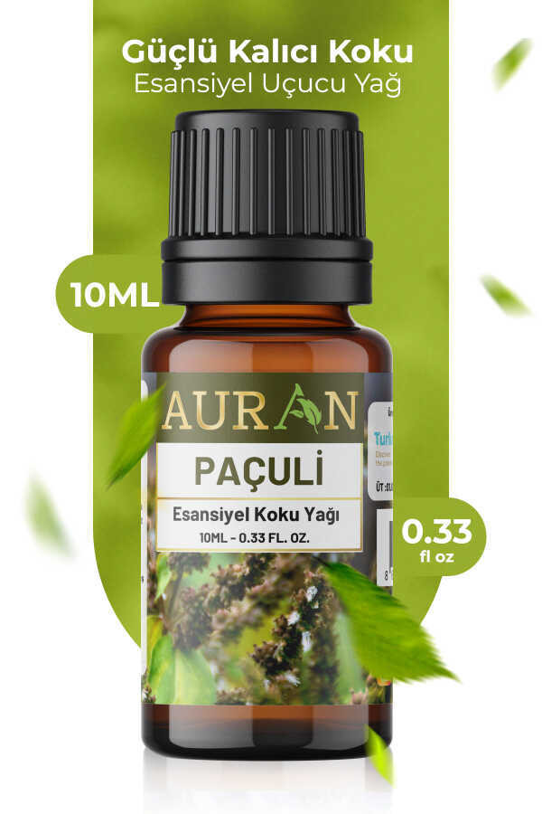 Paçuli Esansiyel Uçucu Koku Yağı Difüzör Esansı Buhurdanlık Yağı Aromaterapi Yağı 10ml