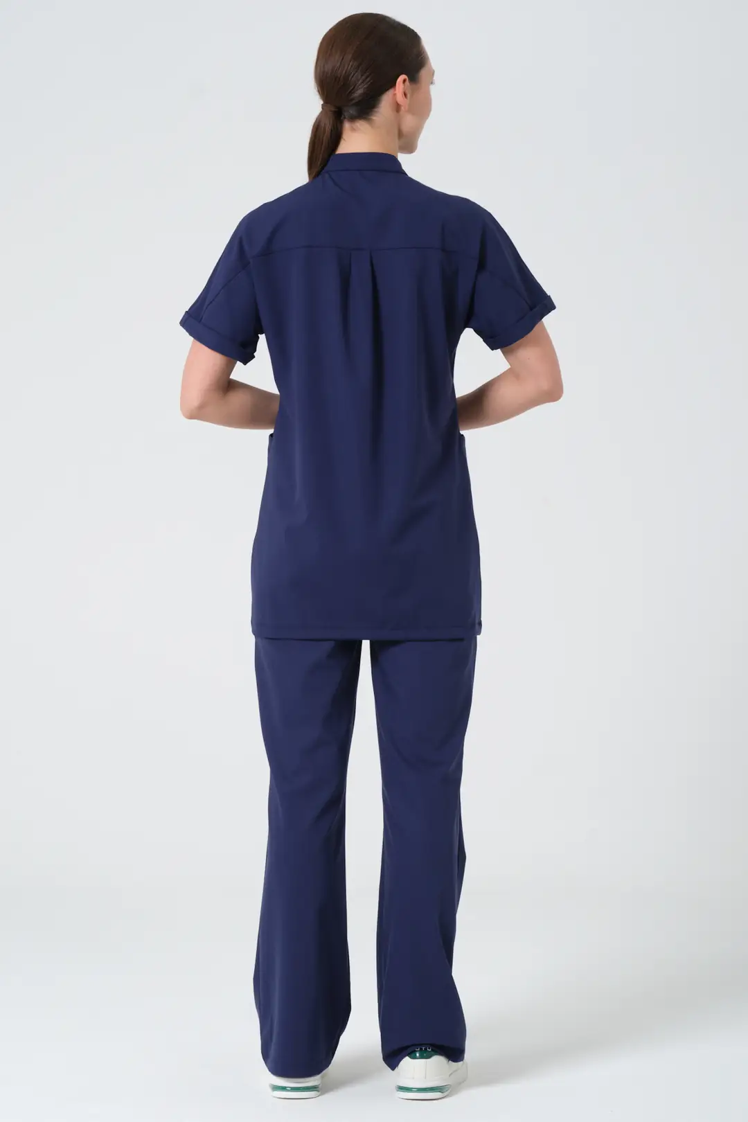 PATRIOT BLUE (LACİVERT)  HEMŞİRE İSPANYOL PAÇA ALT ÜNİFORMA (ELITE) - 7