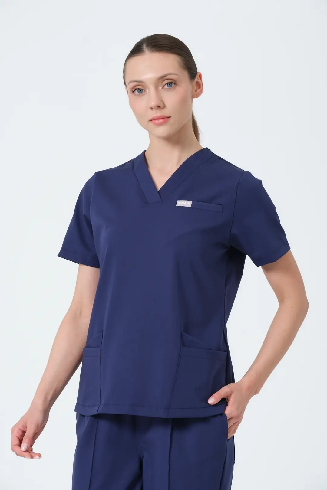 PATRIOT BLUE (LACİVERT) HEMŞİRE ÜST ÜNİFORMA (ELITE)