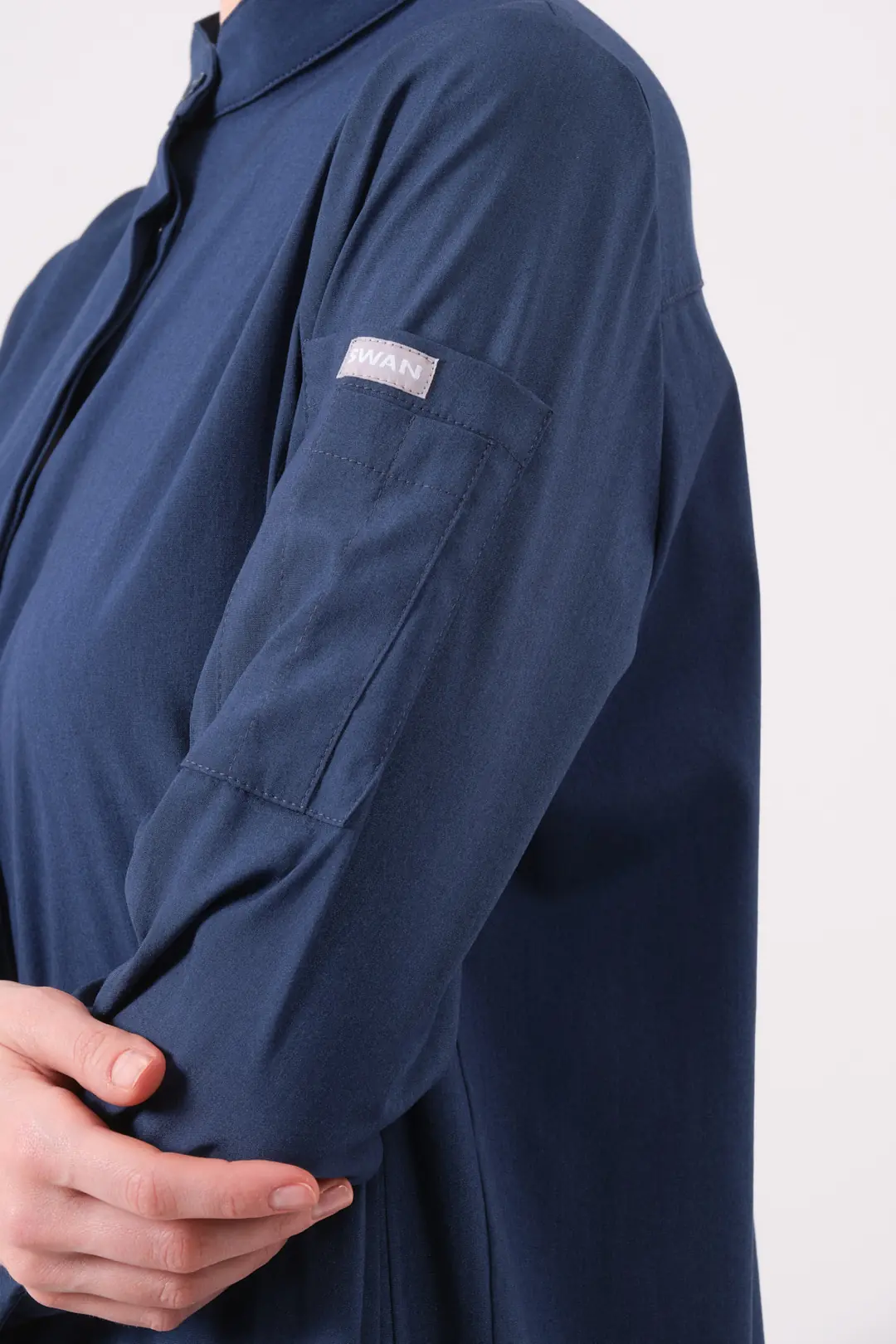 PERLA - LACİVERT KADIN TESETTÜR ÜST ÜNİFORMA - 4