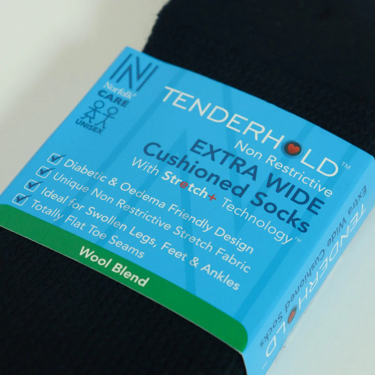 PETER Yün Stretch+ Teknolojisine Sahip Tam Yastıklı Ekstra Genişleyen Çorap 2 Çift Paket Lacivert - 4