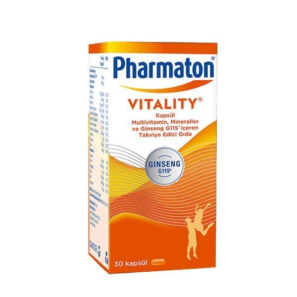 Pharmaton Vitality  30 Kapsül