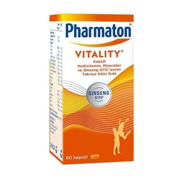 Pharmaton Vitality  60 Kapsül