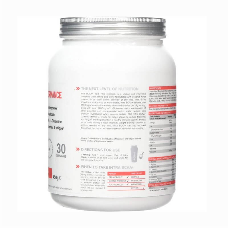 PhD Bcaa intra 450 Gr - 2