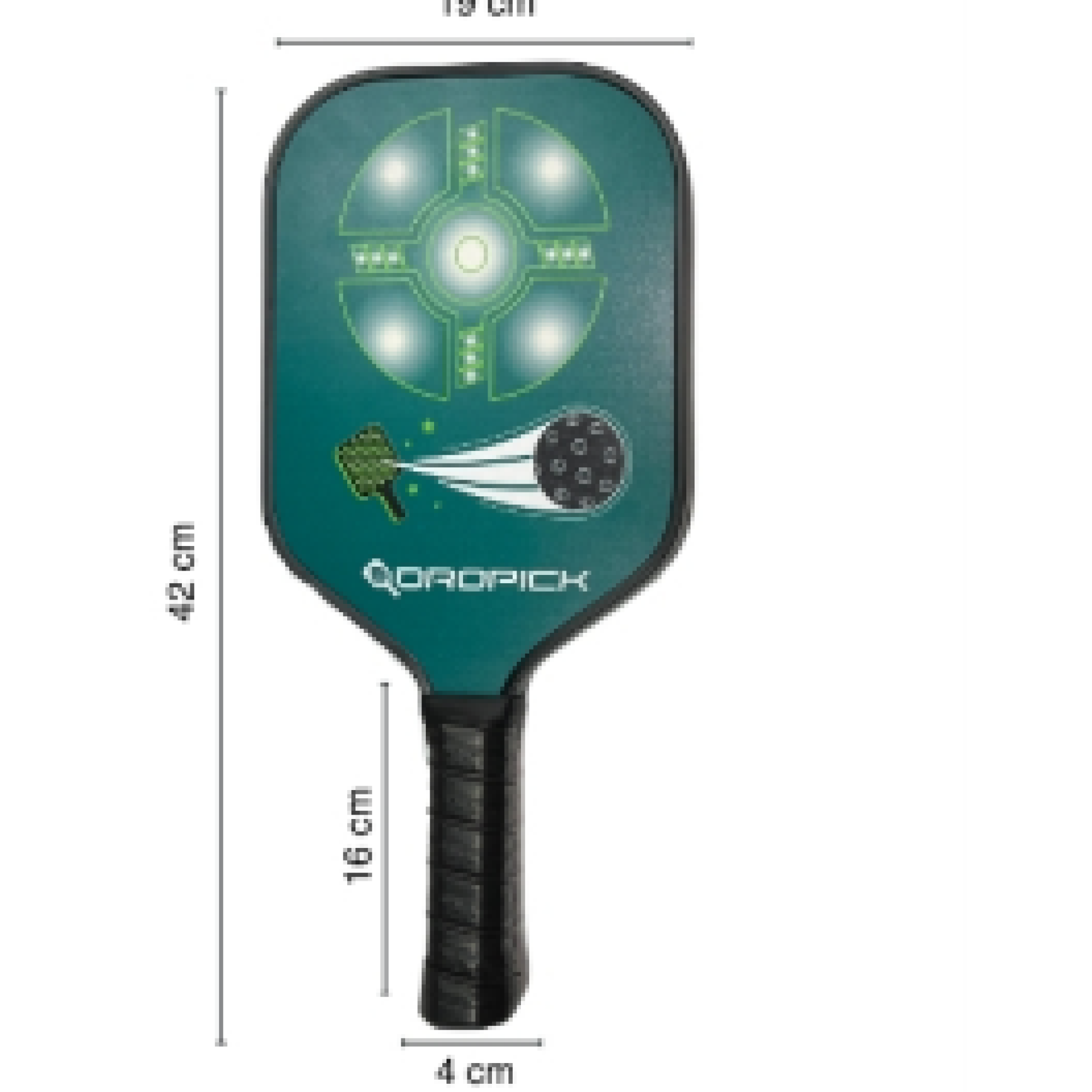 Pickleball Fiber Glass Raket Seti - 4