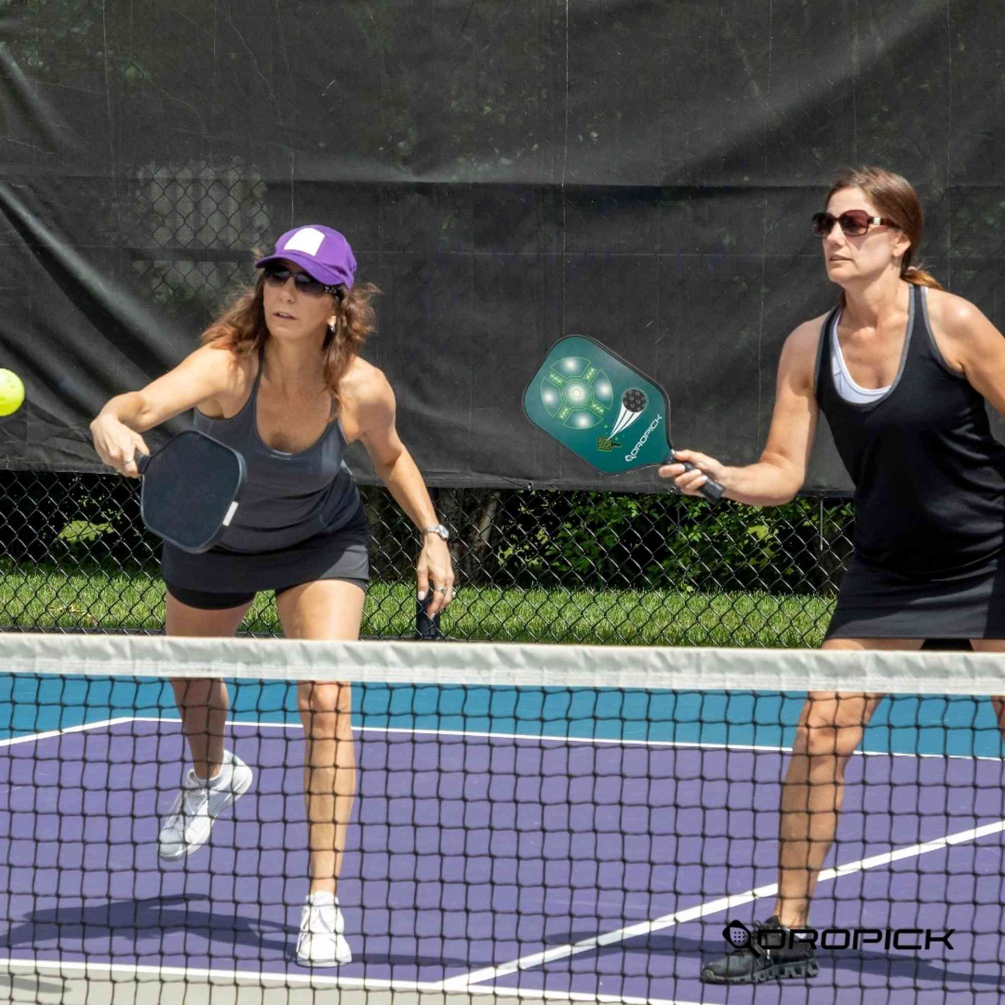 Pickleball Integrity Elite Serisi Çift Taraflı Carbon Fiber Pickleball Raketi - 5