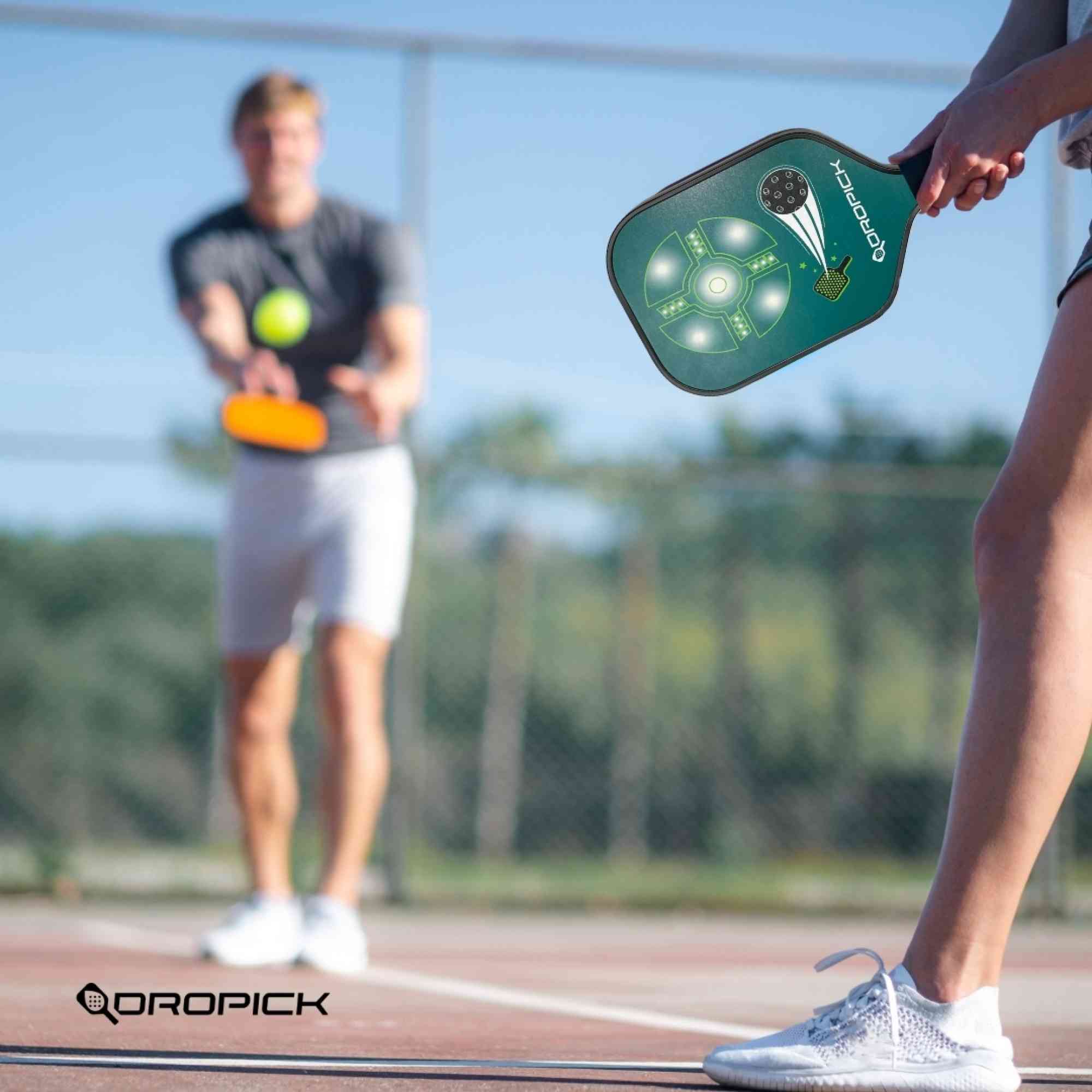 Pickleball Integrity Elite Serisi Çift Taraflı Carbon Fiber Pickleball Raketi - 8