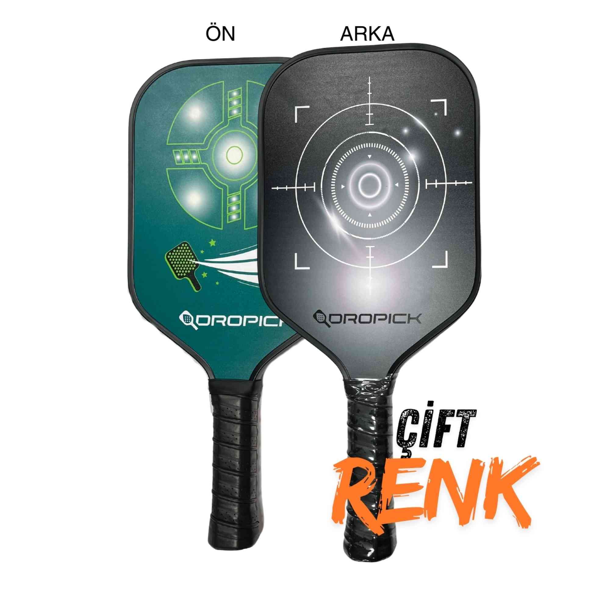 Pickleball Integrity Elite Serisi Çift Taraflı Carbon Fiber Pickleball Raketi - 9