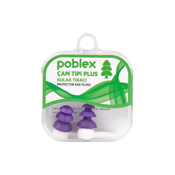 Poblex Çam Tipi Kulak Tıkacı Plus L