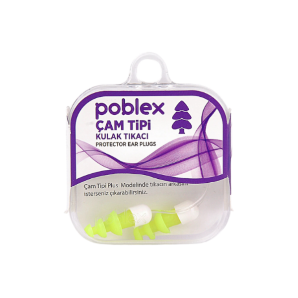 Poblex Çam Tipi Kulak Tıkacı S