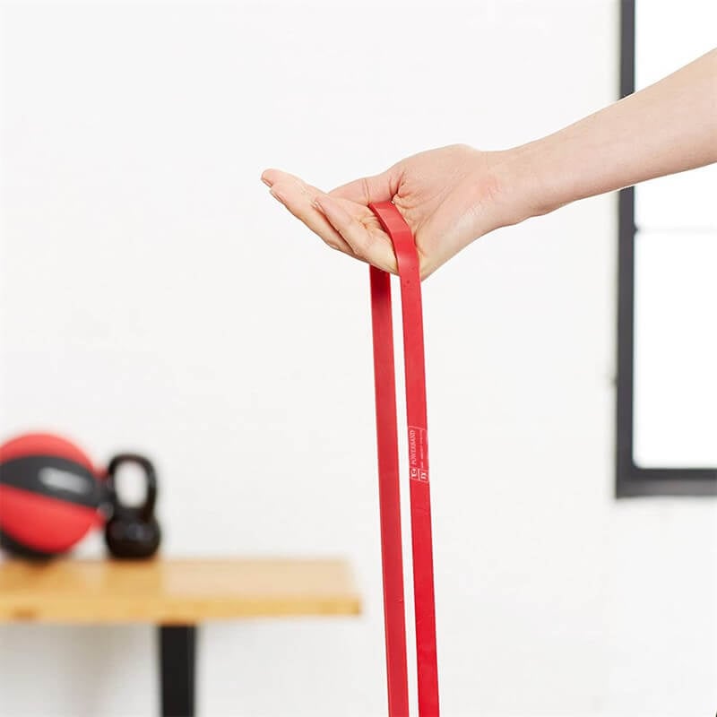 Powerband Direnç Lastiği ve Egzersiz Bandı Kırmızı Light - 2