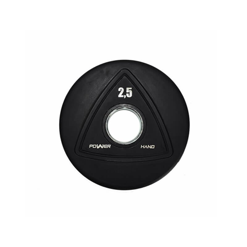 Powerhand Profesyonel Kauçuk Kaplı Olimpik Plaka 2.5 Kg