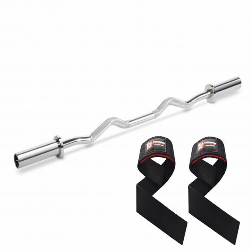 Powerhand Profesyonel Rulmanlı Olimpik Z Bar120 cm ( Strap Hediyeli )