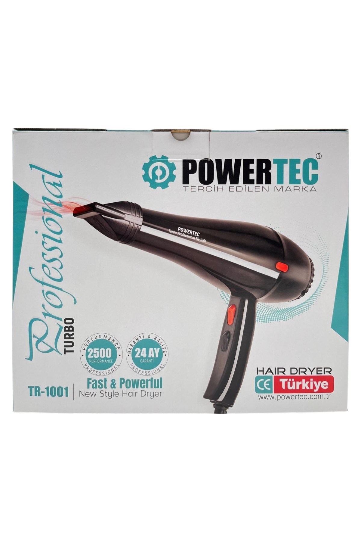 TR-1001 Profesyonel Saç Kurutma & Fön Makinesi 2500W - 4