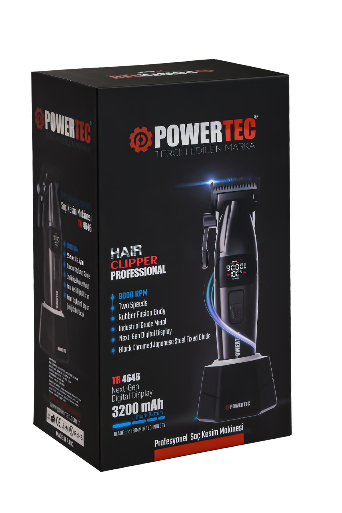 TR-4646 & TR-2626 Profesyonel Tıraş Makinesi 2'li Set | Erkek Bakım Seti - 2
