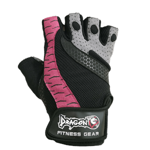 Dragon 1787 Lady Siyah-Pembe Eldiven - M - 6