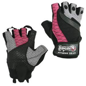 Dragon 1787 Lady Siyah-Pembe Eldiven - M - 4
