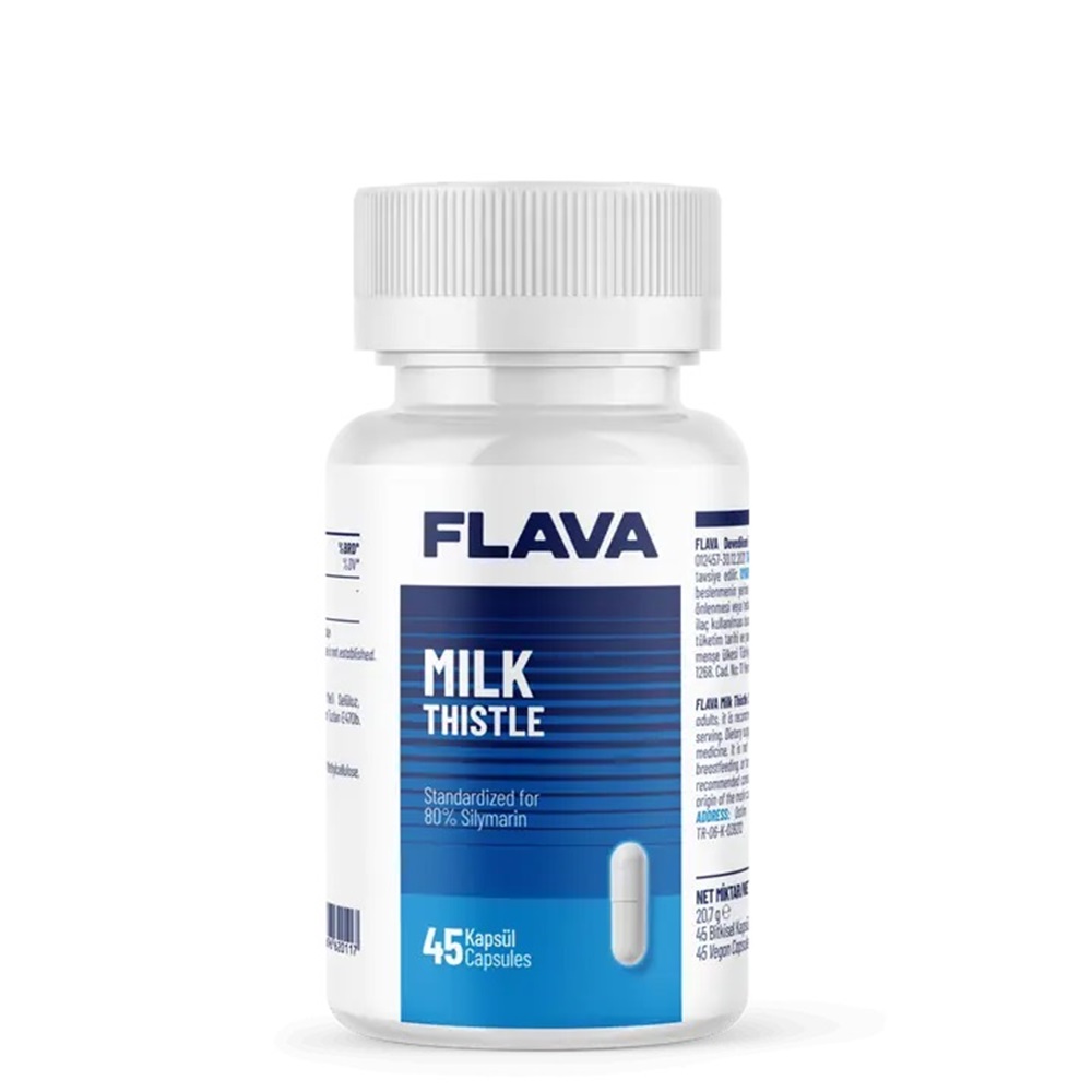 Flava Milk Thistle 45 Kapsül