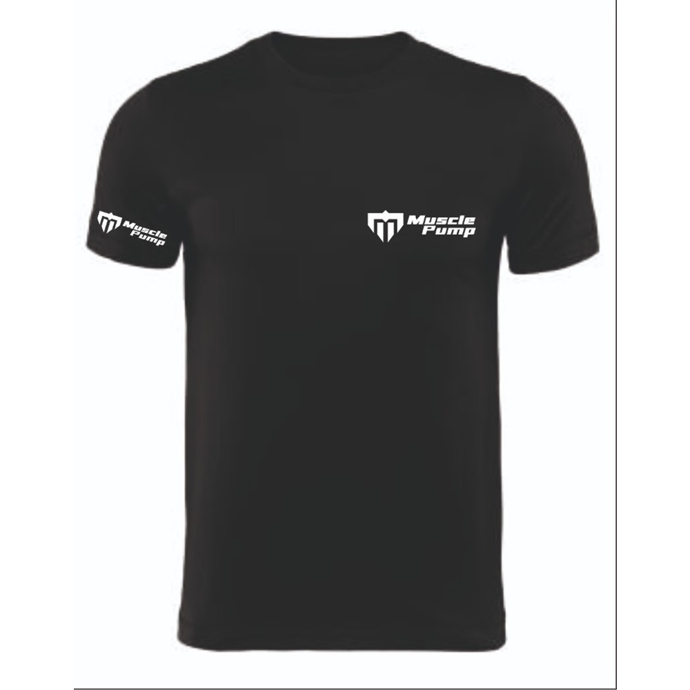 MUSCLE PUMP BASKILI T-SHİRT