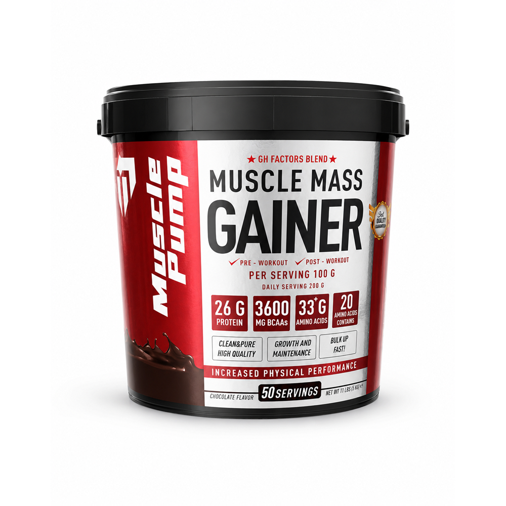 Muscle Pump Muscle Mass Gainer Çikolata 5000 Gr