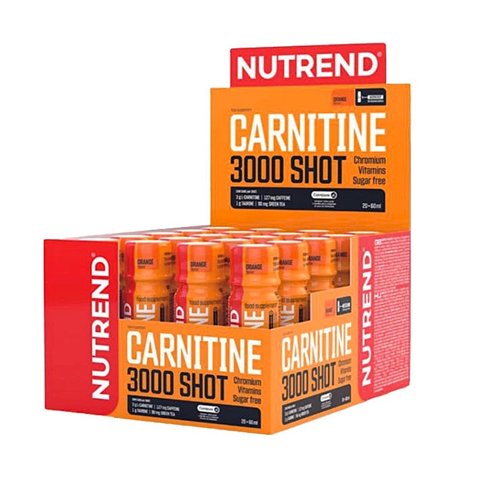 Nutrend L-Carnitine 3000 Mg Portakallı 20 Ampül