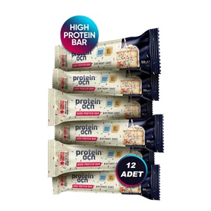 Protein Ocean Protein Bar Birthday Cake 12 Adet - 3
