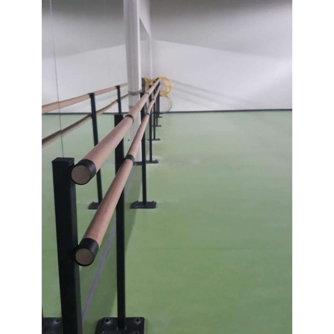 Premium Seri Sabit Çiftli Bale Barı-Siyah - 4