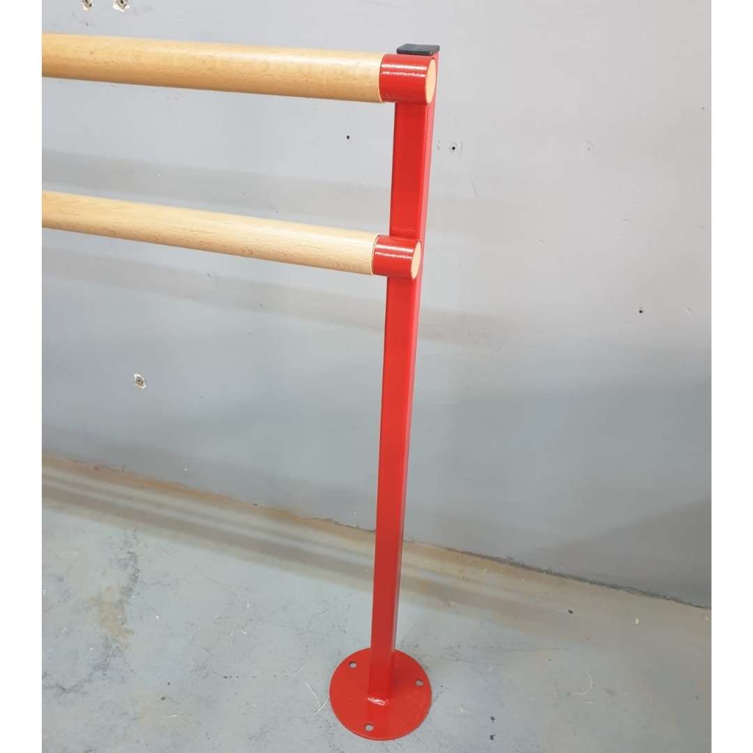 Premium Seri Sabit Çiftli Bale Barı-Kırmızı - 4