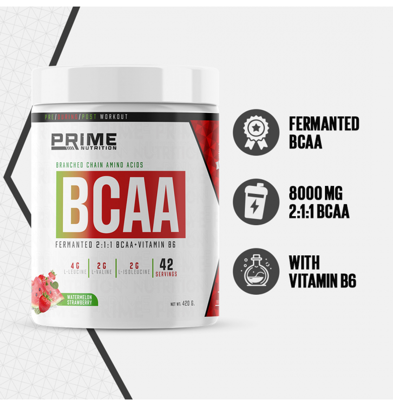 Prime Nutrition BCAA 2:1:1 Karpuz&Çilek 420 gram - 3