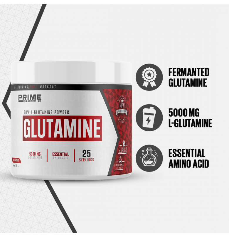 Prime Nutrition L-Glutamine Aromasız 125 gram - 2