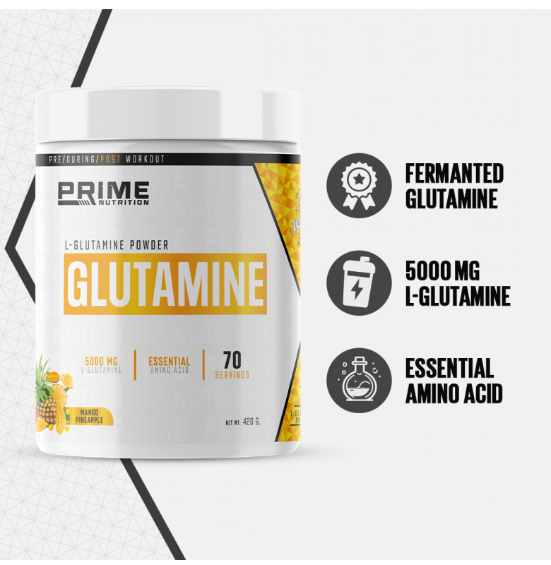 Prime Nutrition L-Glutamine Mango&Ananas 420 gram - 2