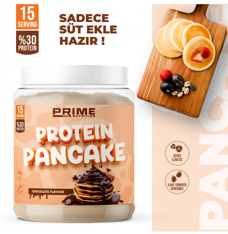 Prime Nutrition Protein Pancake Çikolata 750 gram - 2