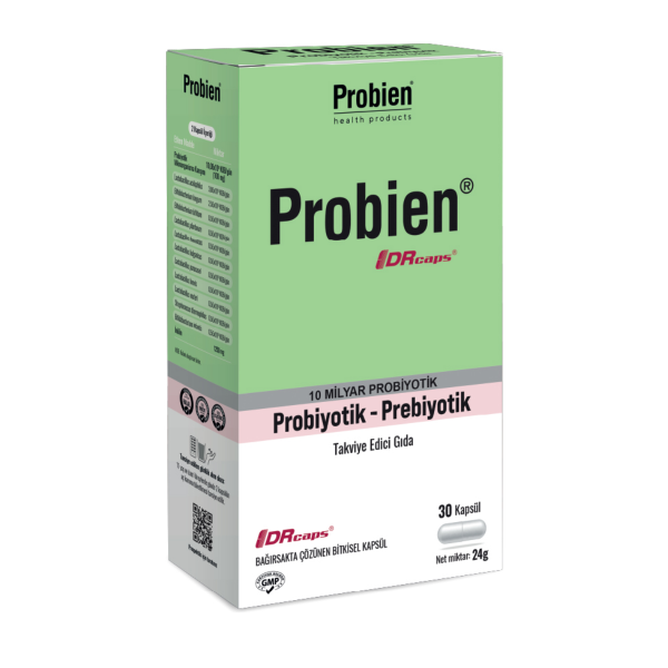 Probien Probiyotik Prebiyotik 30 Kapsül