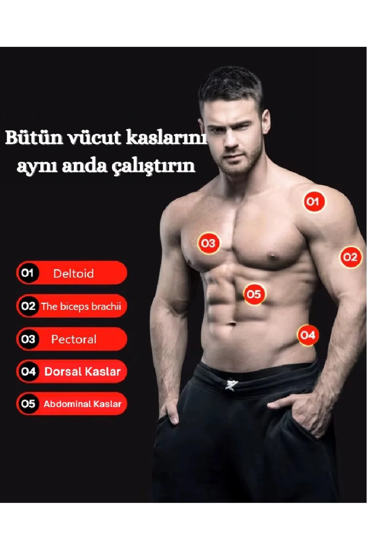 Profesyonel Geri Tepmeli Ab Wheel Premium Roller Karın Kası Egzersiz Tekerleği Mekik Aleti Max 150Kg - 4