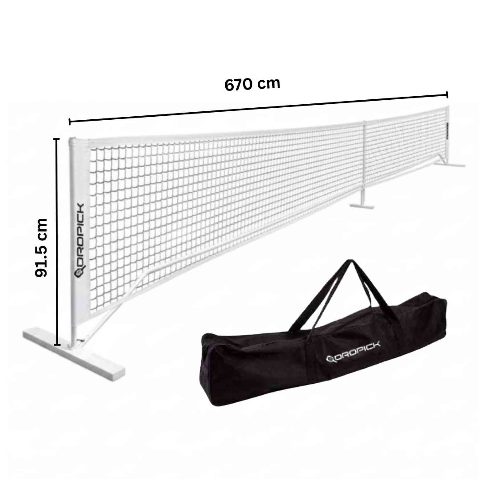 Profesyonel Pickleball Filesi – Beyaz File | Hafif, Dayanıklı ve Taşınabilir