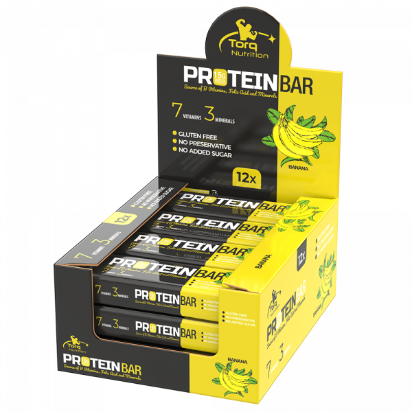 Protein Bar Muz 50 Gr - 12 Adet