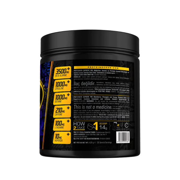 Protein Ocn Batman Pre-Workout Supreme  420 gr - 2