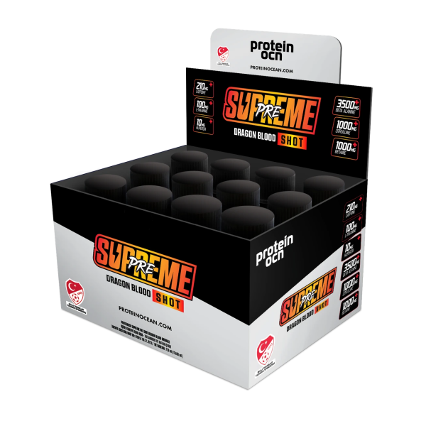 Protein Ocn Pre-Workout Supreme Shot 60 ml Dragon Blood 12 Adet