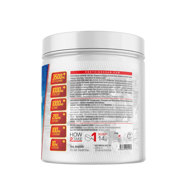 Protein Ocn Superman Pre-Workout Supreme  420 gr - 2