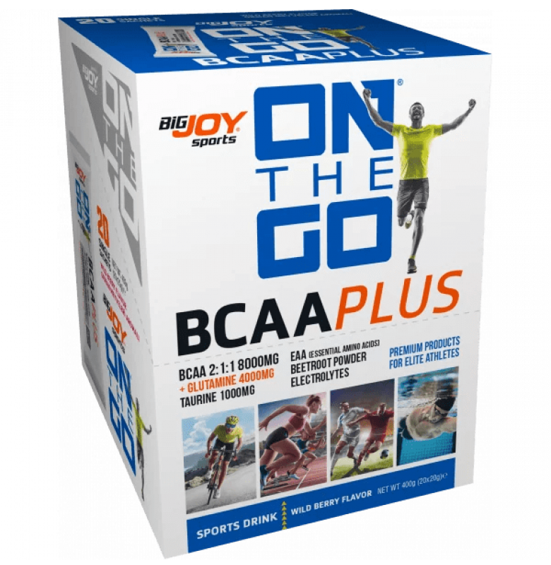 Bigjoy Sports On The Go Bcaa Plus Orman Meyveli 20 Adet x 20 gram
