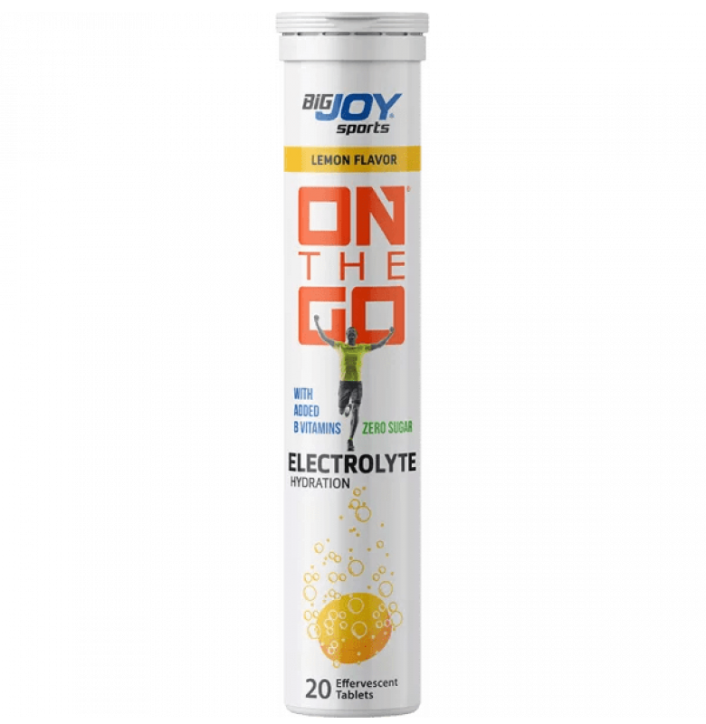 Bigjoy Sports On The Go Electrolyte Limon 8 Tüp x 20 Tablet - 2