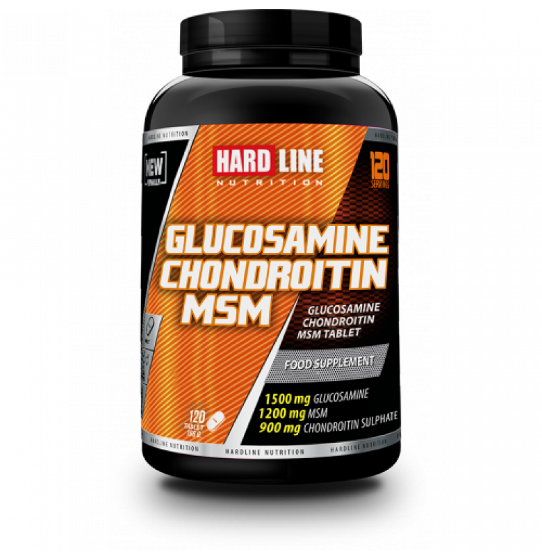 Hardline Glucosamine Chondroitin MSM 120 Tablet