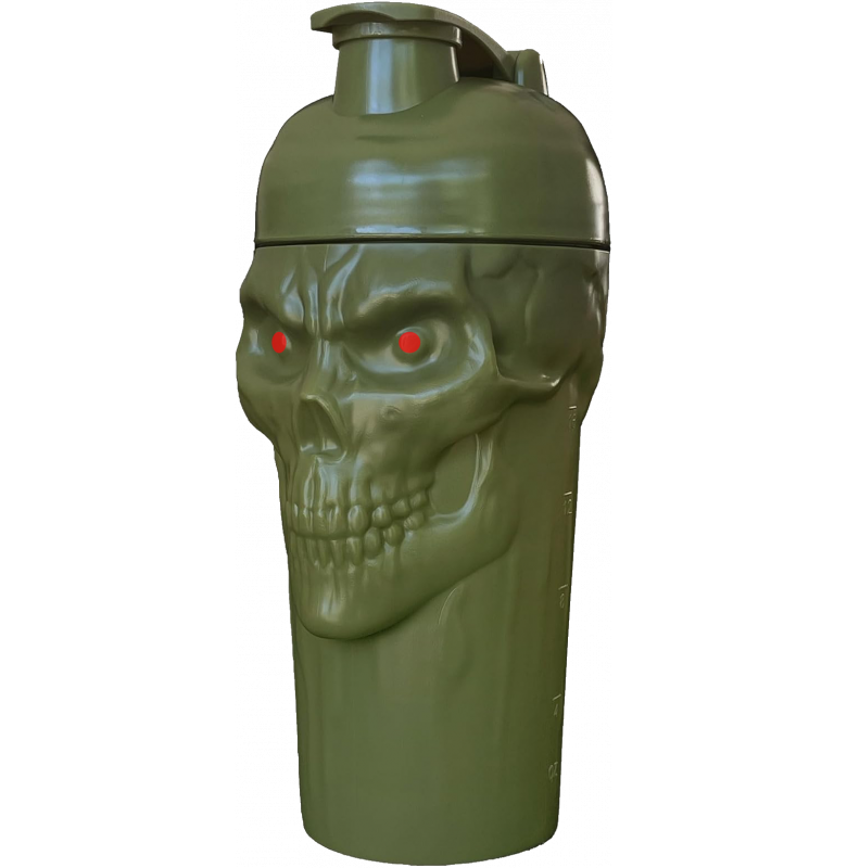 Jnx Sport Skull Shaker Askeri Yeşil 700 ml. - 2
