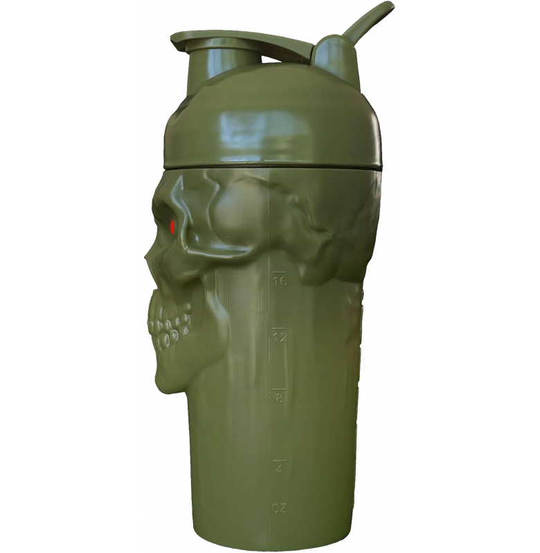 Jnx Sport Skull Shaker Askeri Yeşil 700 ml. - 3