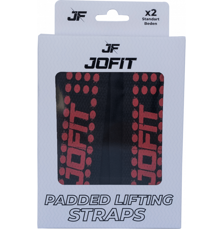 Jofit Padded Straps Siyah - Kırmızı - 2