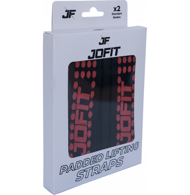 Jofit Padded Straps Siyah - Kırmızı - 3